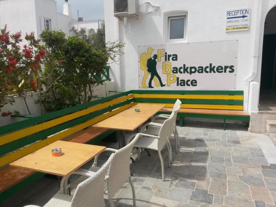 Fira Backpackers Place Dış mekan fotoğraf